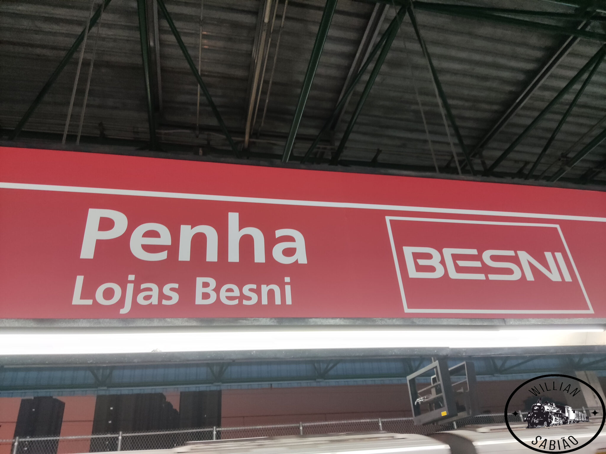 [NOTÍCIA] ESTAÇÃO PENHA DO METRÔ É A TERCEIRA A RECEBER “NAMING RIGHTS” EU AMO TREM